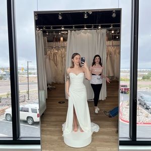 Wedding dress: only ever worn to at try on